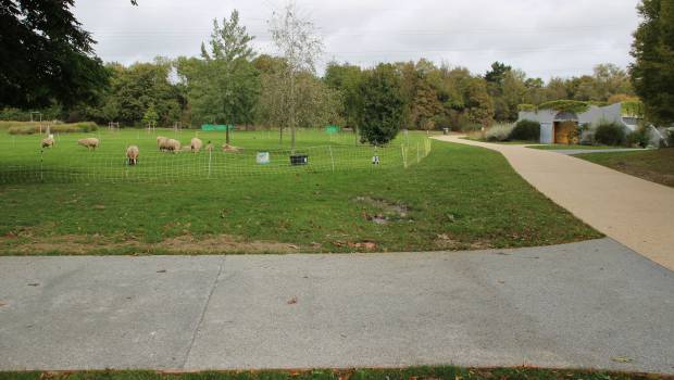 Parc des Chanteraines : le béton pour un projet pensé dans le respect de l’économie circulaire