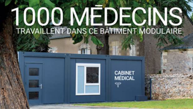 Contrer la désertification médicale avec des bâtiments modulaires de télémédecine