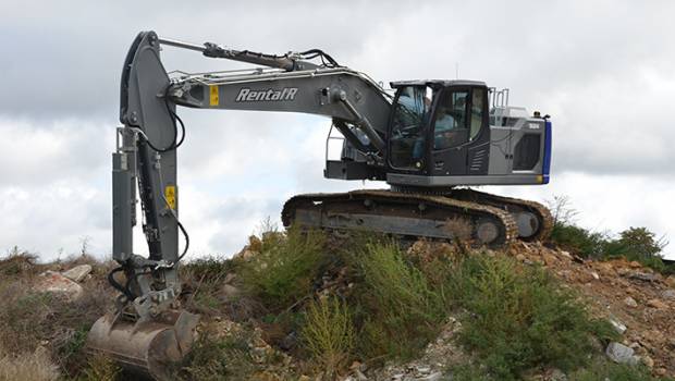 La première pelle Liebherr 924 G8 d’Ile-de-France est chez Rental’R