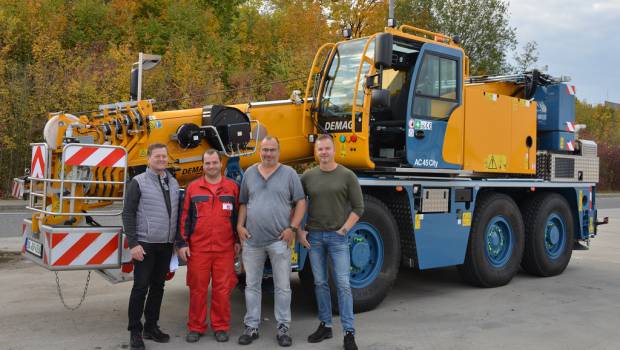 Une Demag AC 45 City pour Breithaupt & Philipp