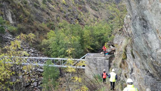 Raccordement acrobatique au cœur du massif de l’Oisans