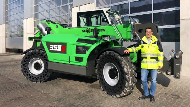 Sennebogen à Wackersdorf : du terrassement à la manutention