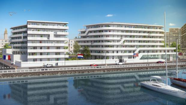 Deux programmes immobiliers en construction au Havre