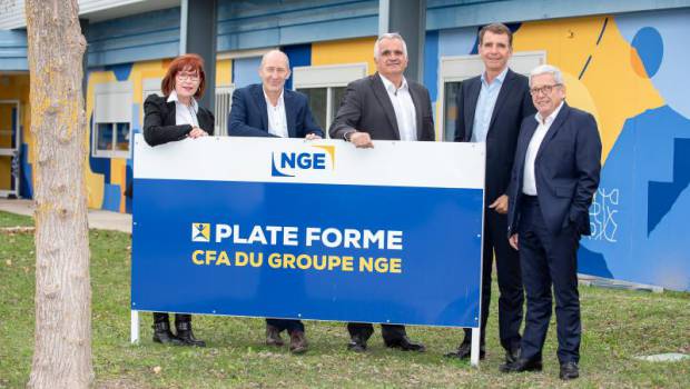 Un nouveau CFA au sein de l’école interne de formation de NGE