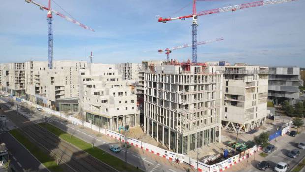 Vinci et Doka donnent forme à l'écoquartier Ginko à Bordeaux