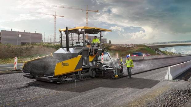 Les avantages du nouveau finisseur P8820D de Volvo CE