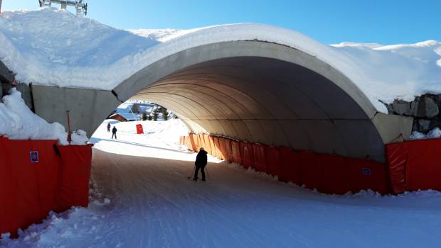 Matière pose deux ouvrages en béton en Savoie