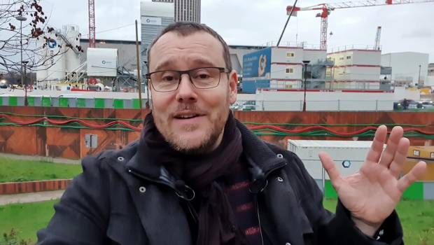 [video] Des forages pour la gare RER E Eole, porte Maillot