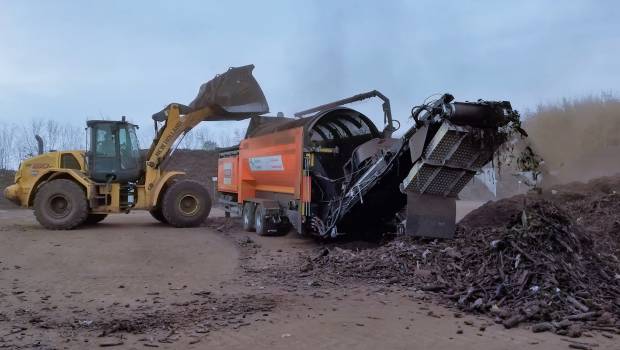 A Anthon (38), Valterra mutualise les moyens matériels pour produire 11 000 t de compost