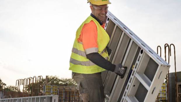 Un coffrage-cadre en aluminium ultra léger