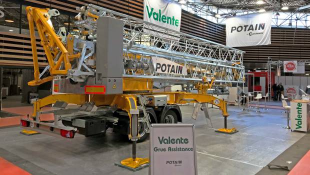 La Potain Hup M 28-22 à retrouver sur le salon Eurobois