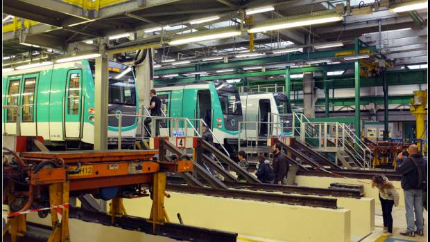 RATP : remaniement de l’atelier Tolbiac-National