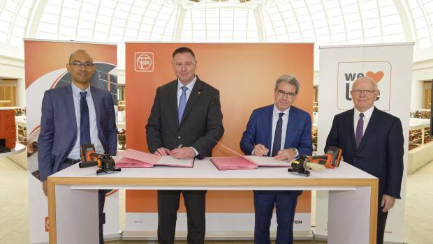 Bouygues Construction choisit Fein pour développer une meuleuse haute sécurité