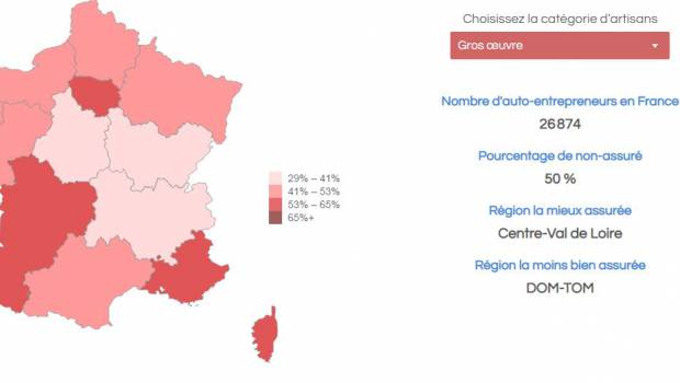 59% des auto-entrepreneurs du BTP ne seraient pas assurés