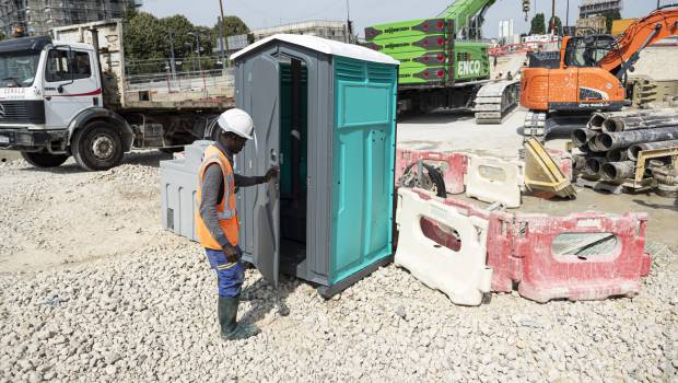 Les préconisations de DLR sur les installations sanitaires mobiles de chantier