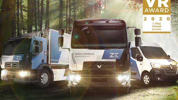Electrique : Renault Trucks récompensé en Allemagne