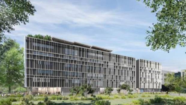 Spie batignolles sud-est chargé de construire le lycée de Gerland à Lyon