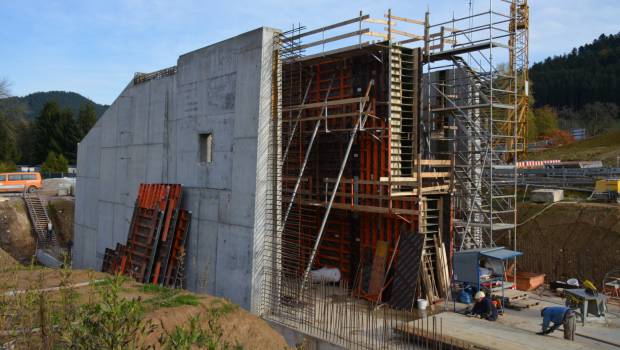 Les coffrages Paschal contribuent à lutter contre les crues en Forêt-Noire