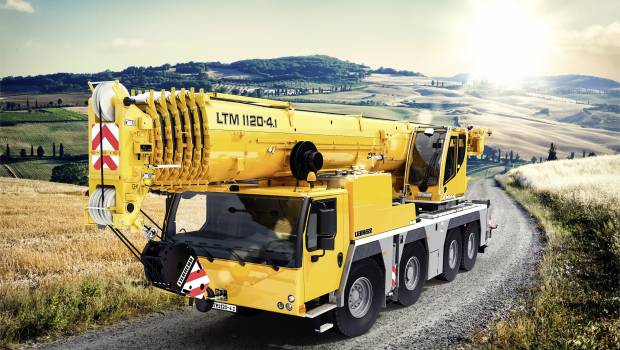 Conexpo : Liebherr dévoile sa nouvelle grue mobile LTM 11204.1