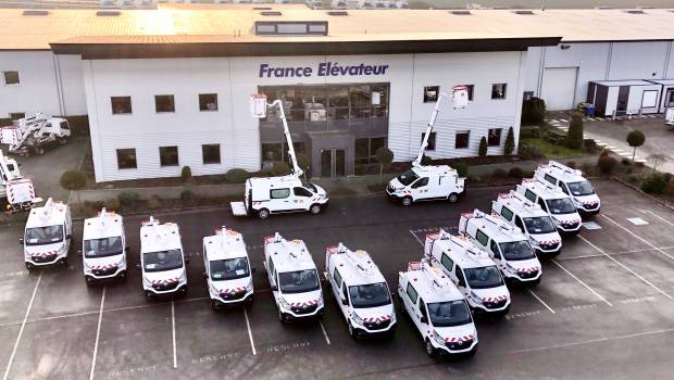 France Elévateur livre 22 premières nacelles au loueur Fraikin pour Orange SA