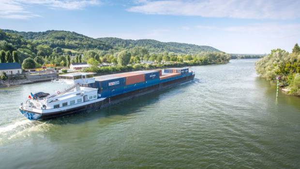 Transport fluvial : croissance du trafic de +10% sur le bassin de la Seine
