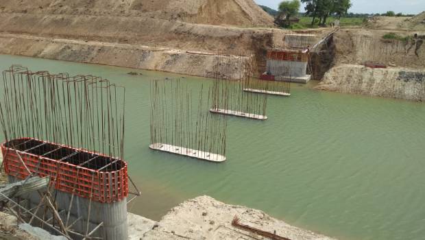 Paschal participe au projet d’irrigation Sita Rama en Inde