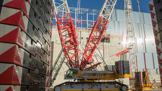 Des grues compactes Demag à l’action sur le chantier ITER 