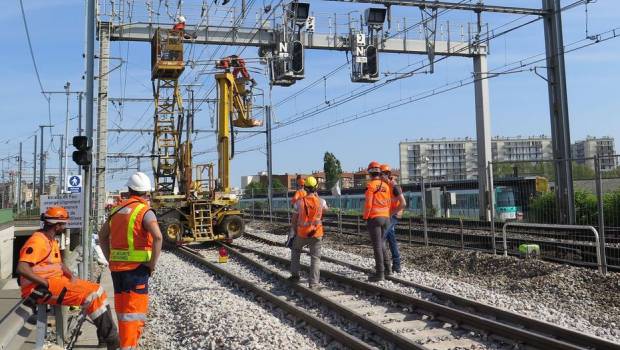 RER B : travaux en gares de La Plaine et Le Bourget