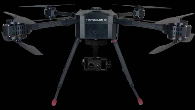 Les drones Hercules 10 munis d’une caméra avec intelligence artificielle