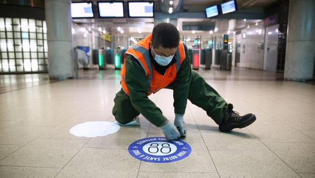La RATP met en place son dispositif de distanciation physique