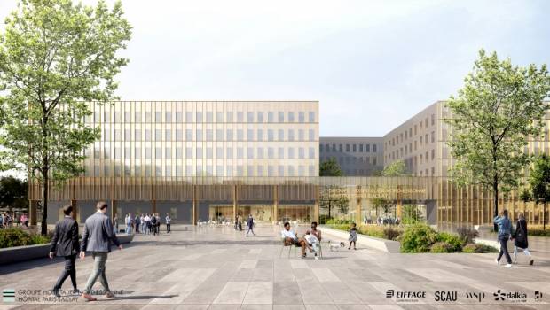 Eiffage Construction remporte le contrat de l'hôpital Paris-Saclay
