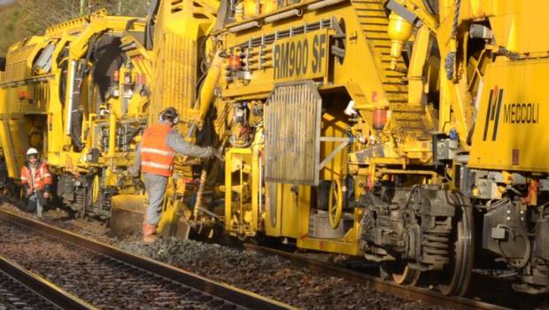 Reprise des travaux sur la ligne Angers-Le Mans