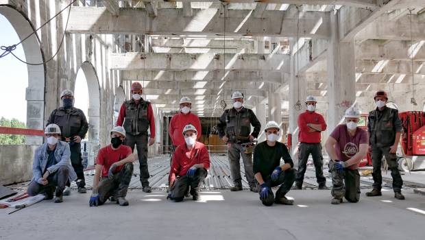 Rabot Dutilleul Construction :  Notre objectif est d’avoir redémarré 100% de nos chantiers fin mai 