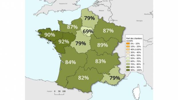 Bâtiment : encore des obstacles à la reprise des chantiers