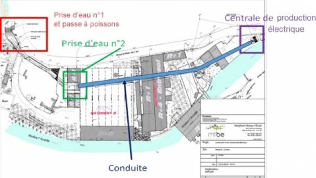 Démarrage de la centrale hydroélectrique de la Resse