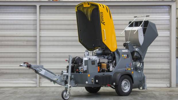 Putzmeister présente son nouveau transporteur de chape