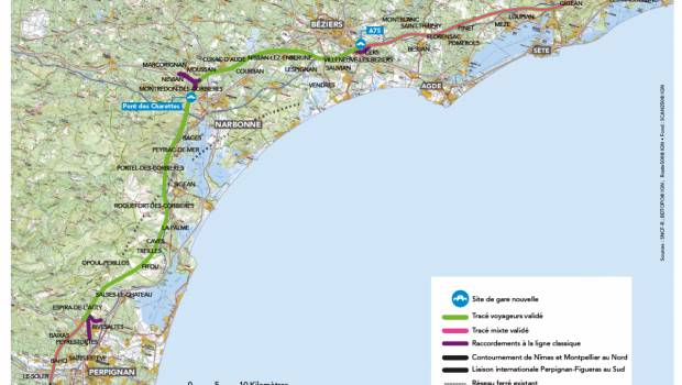 Jean Castex souhaite accélérer le projet de LGV Montpellier-Perpignan