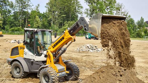 Première chargeuse télescopique pour Liebherr