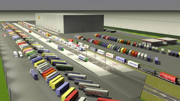 Lancement des travaux du terminal CargoBeamer à Calais