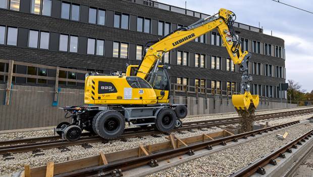 Liebherr sort une nouvelle génération de pelle rail-route