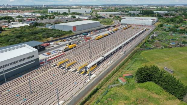 Crossrail : livraison du dépôt ferroviaire de Plumstead