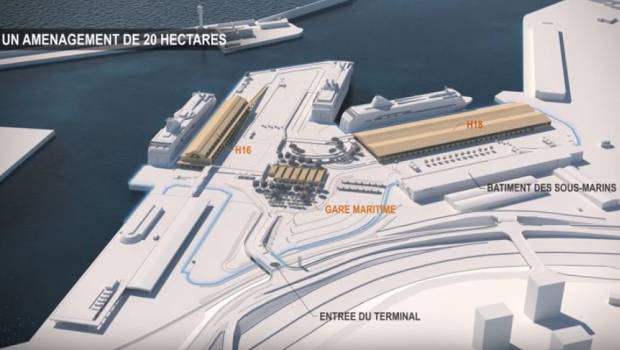 4 entreprises marseillaises pour la future gare maritime du Cap Janet