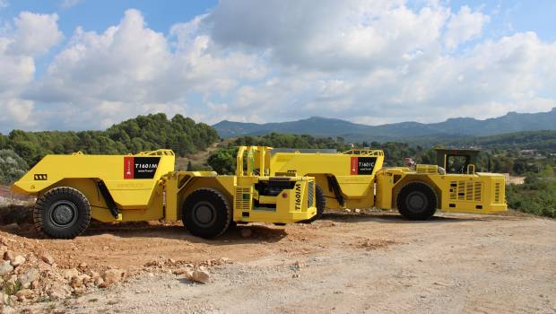 Aramine dévoile deux modèles de camions miniers