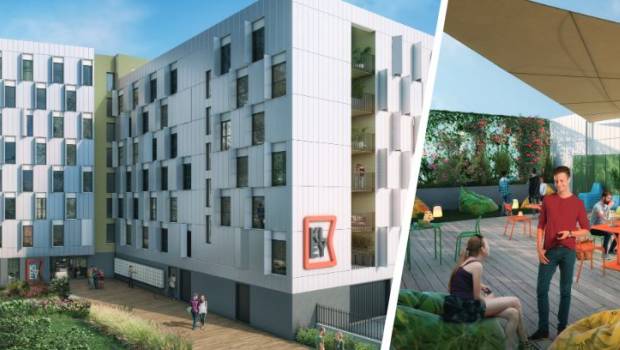 Une résidence étudiante de 259 logements naît à Reims