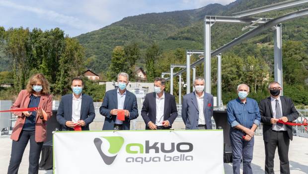 Akuo inaugure une seconde centrale hydroélectrique en Savoie