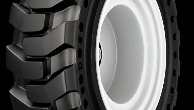 Un pneu anti-crevaison pour les mini-chargeuses ?