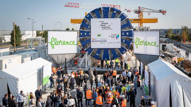 Deux nouveaux tunneliers baptisés à Paris