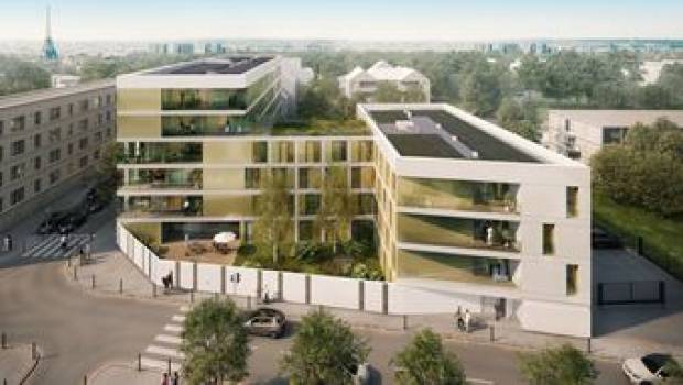 Un bâtiment pour cadres célibataires à Arcueil