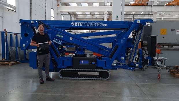 Les nacelles araignées Traccess de CTE débarquent aux USA