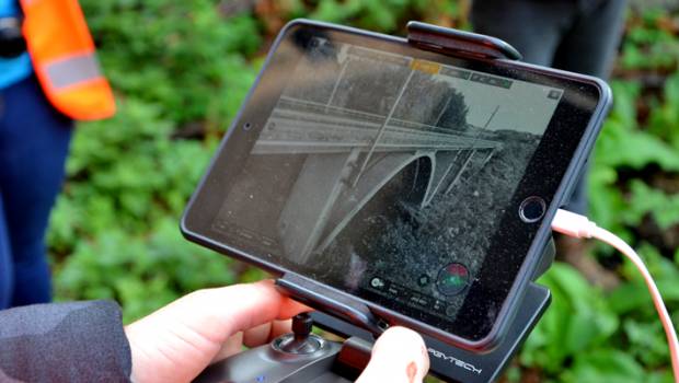 L’utilisation des drones à des fins ferroviaires